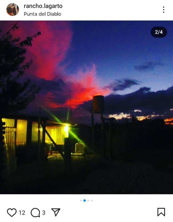 Rancho Lagarto Bed & Breakfast Punta Del Diablo Ngoại thất bức ảnh